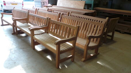 Bespoke Wooden Benches for Royal Parks London | Woodcraft UK