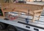 Crafting a Curved Scarborough Wooden Bench for a Customer in Edinburgh
