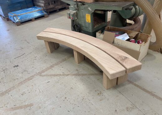 The new Tatton Park Wooden Bench