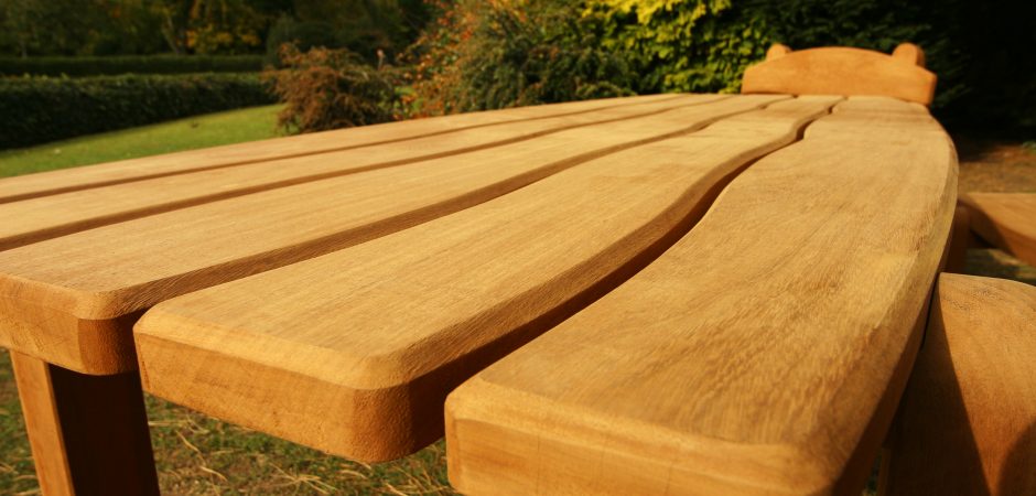 Durable, long lasting – all weather hardwood tables.