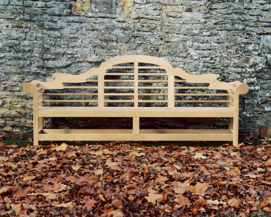 A Lutyens wooden bench