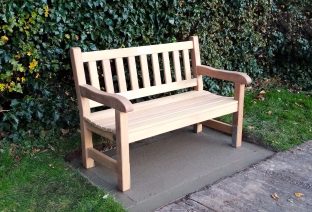 The York 4ft Memorial Bench