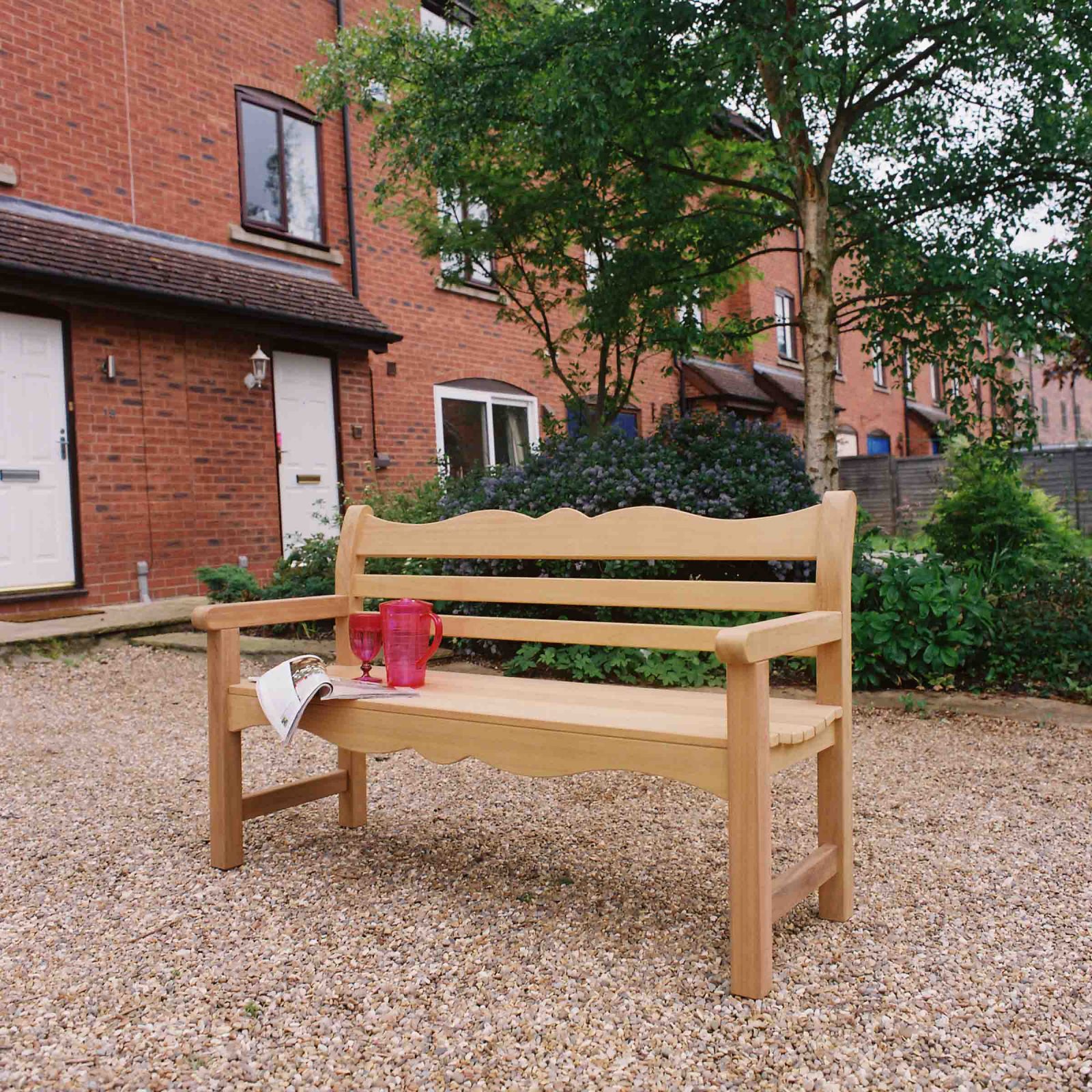 Woodcraft UK's popular Beverley wooden bench range Woodcraft UK