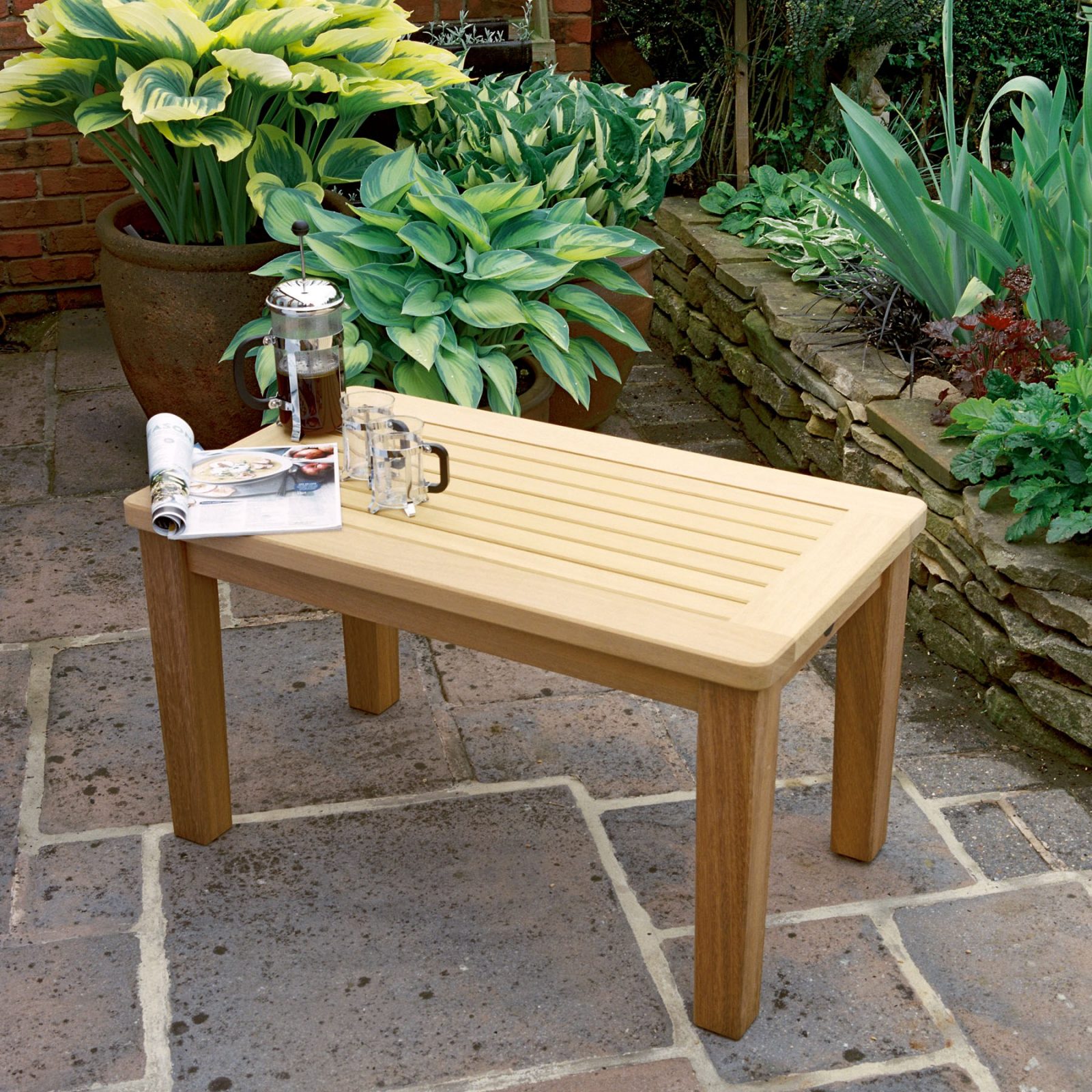The Malton Outdoor Coffee Table Woodcraft UK