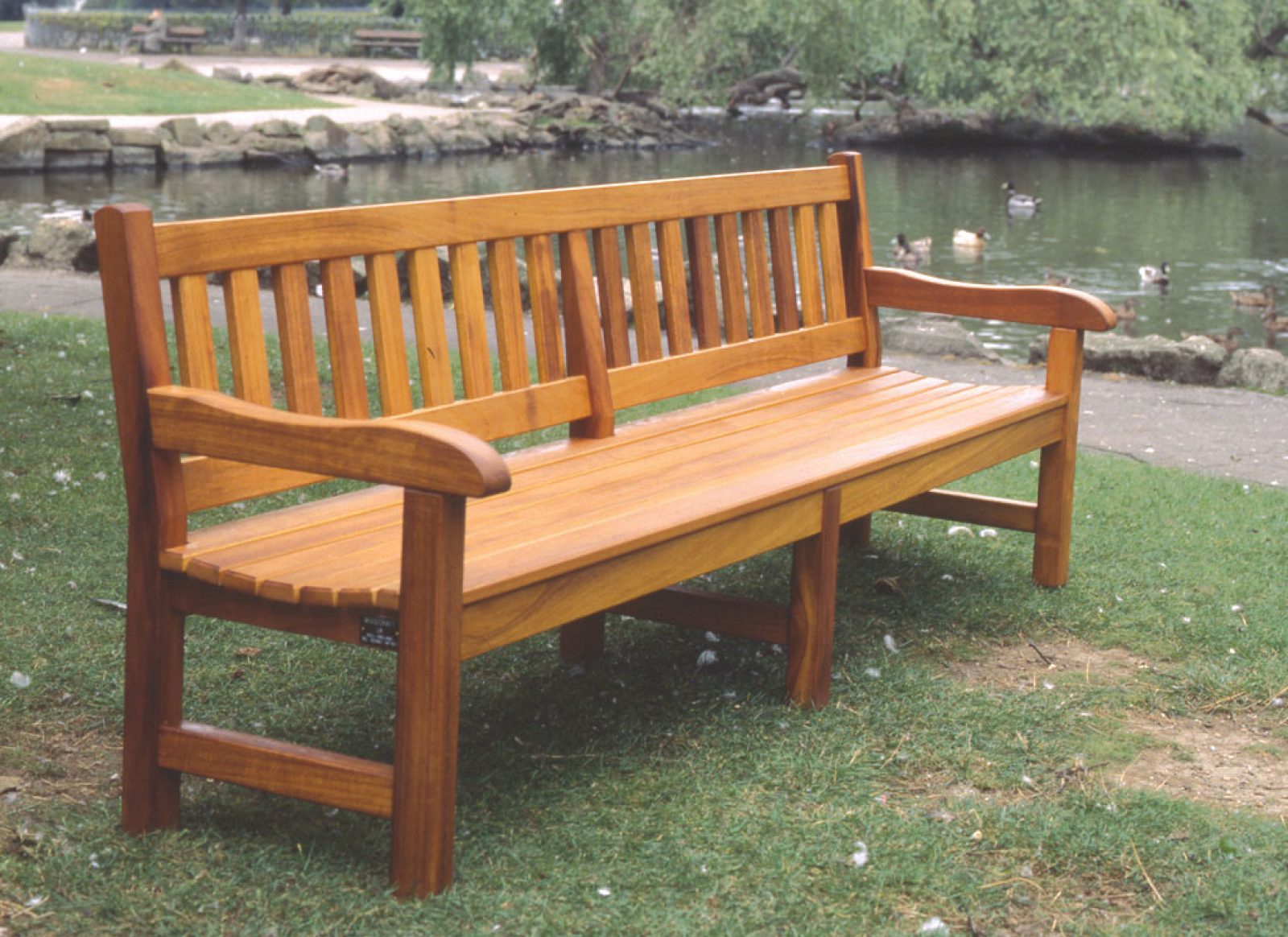 The York 8ft Memorial Bench part of the York Memorial Bench Range