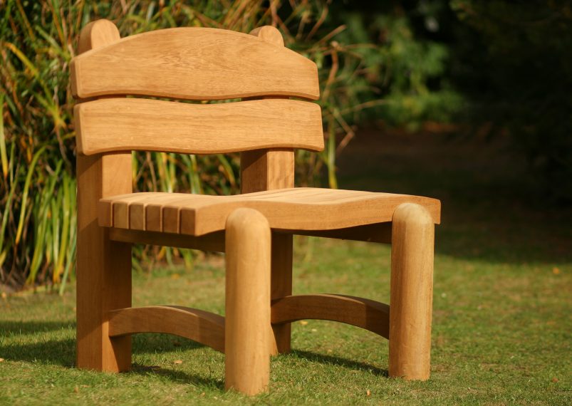 Waveform Wooden Garden Chair Inspired, Wooden Garden Chair Uk