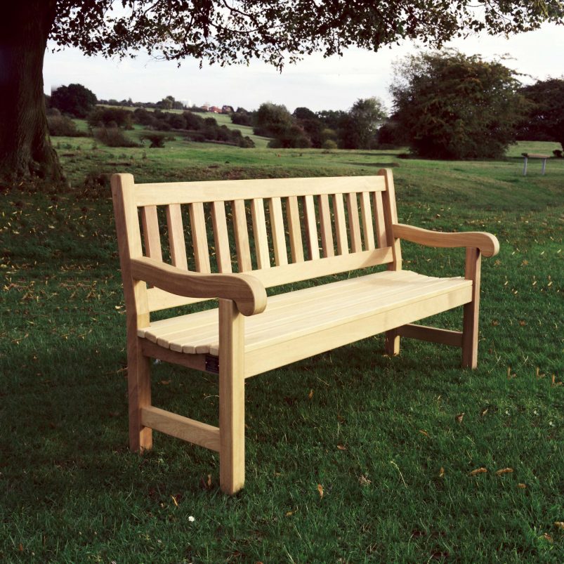 Mendip 4ft Wooden Memorial Bench And Memorial Seat Made In