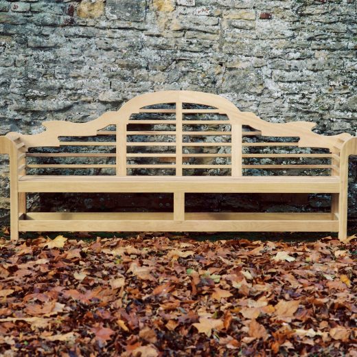 A Lutyens wooden bench