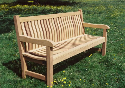 The Scarborough wooden bench