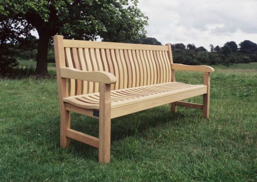The curvaceous Scarborough bench