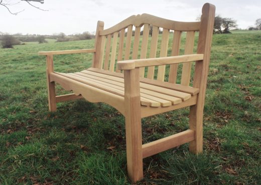 The Knaresborough wooden bench