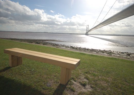 A Wykeham bench by Woodcraft UK