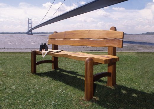 The Waveform Memorial Bench & Chair
