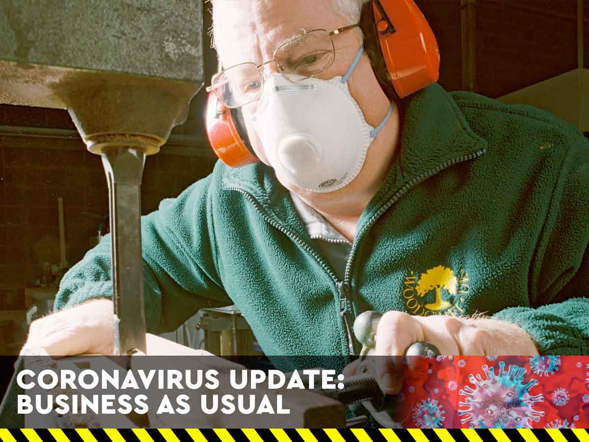 Coronavirus update: Business as Usual