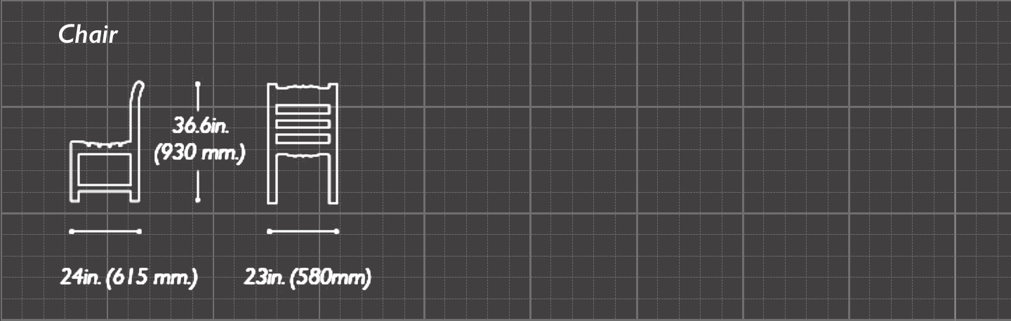 The Beverley Garden Chair Sizes