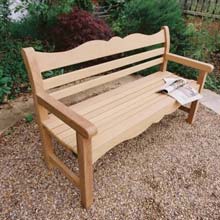 Wooden Memorial Benches